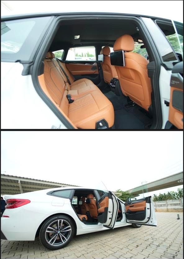 Premium leather cabin
