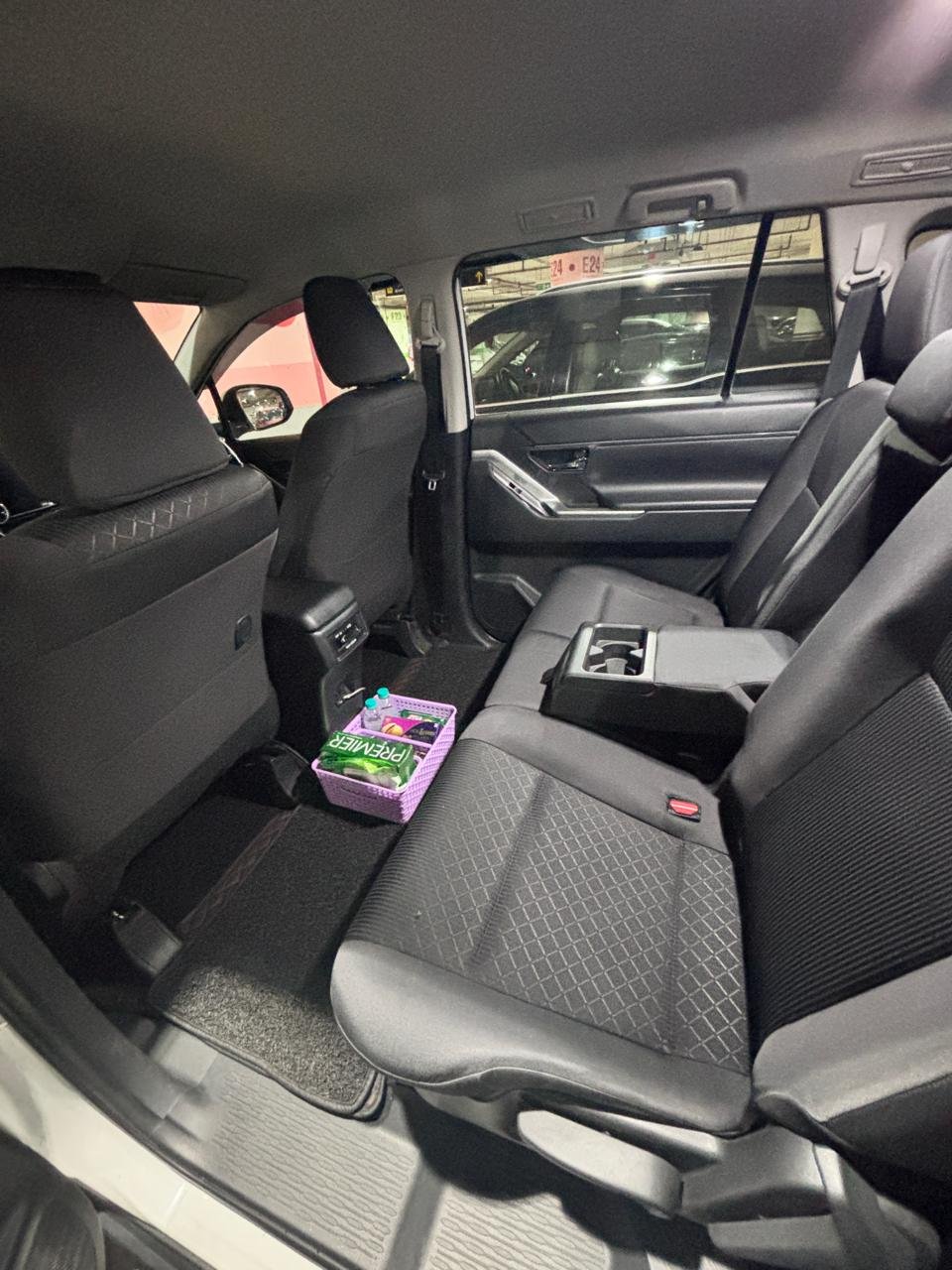 MPV rear seats
